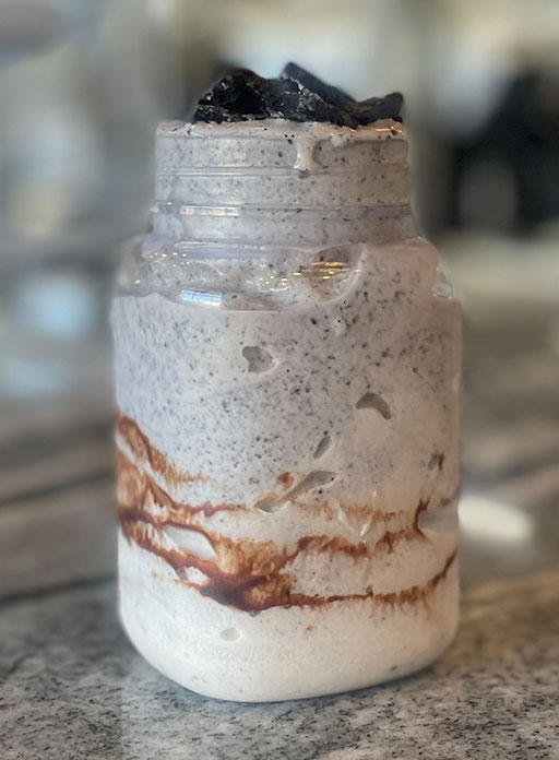 protein shake at blended ri