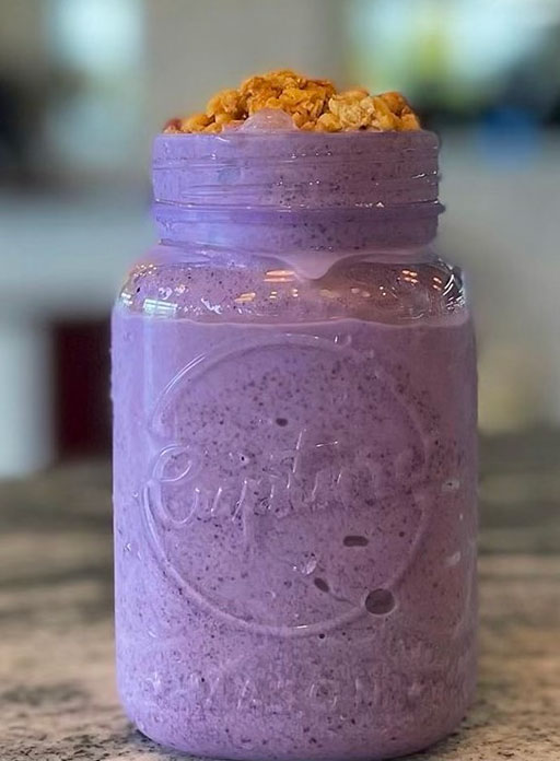 protein shake at blended ri